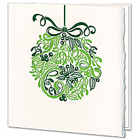 Green Christmas Bauble