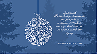 Bauble with Star Design E-Card