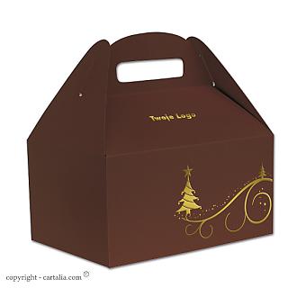 Box for Christmas puddings