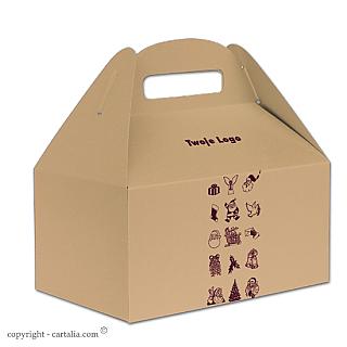 Box for Christmas puddings