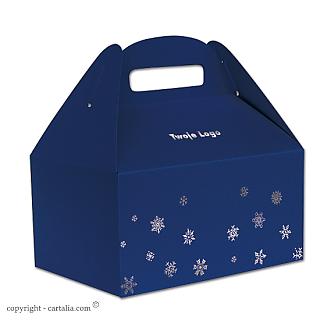 Box for Christmas pudding