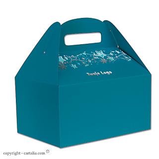 Box for Christmas puddings