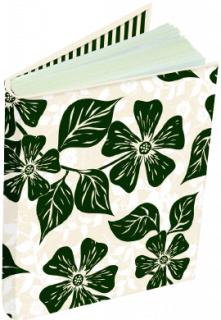 A6 Notebook Night Garden