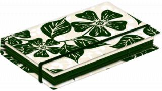 Mini Attache Folder& Notepad Night Garden
