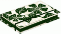 Mini Attache Folder& Notepad Night Garden