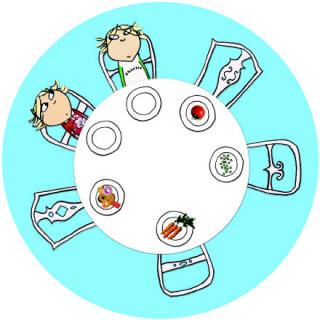 4 podkładki pod talerze dla dzieci