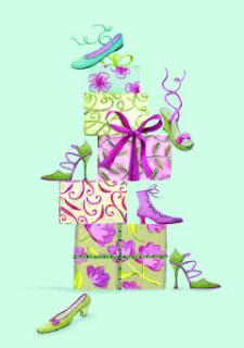 Greetings Card Shoe
