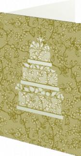 Greeteng Card Floral Wedca