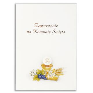 Zaproszenie komunijne
