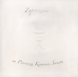Zaproszenie komunijne Łucja