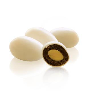 Migdały w masie gianduia i w lukrze
