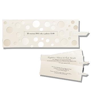 Zaproszenia ślubne Nuances - 01.36.129