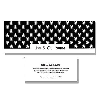 Zaproszenia ślubne Nuances - 01.36.130